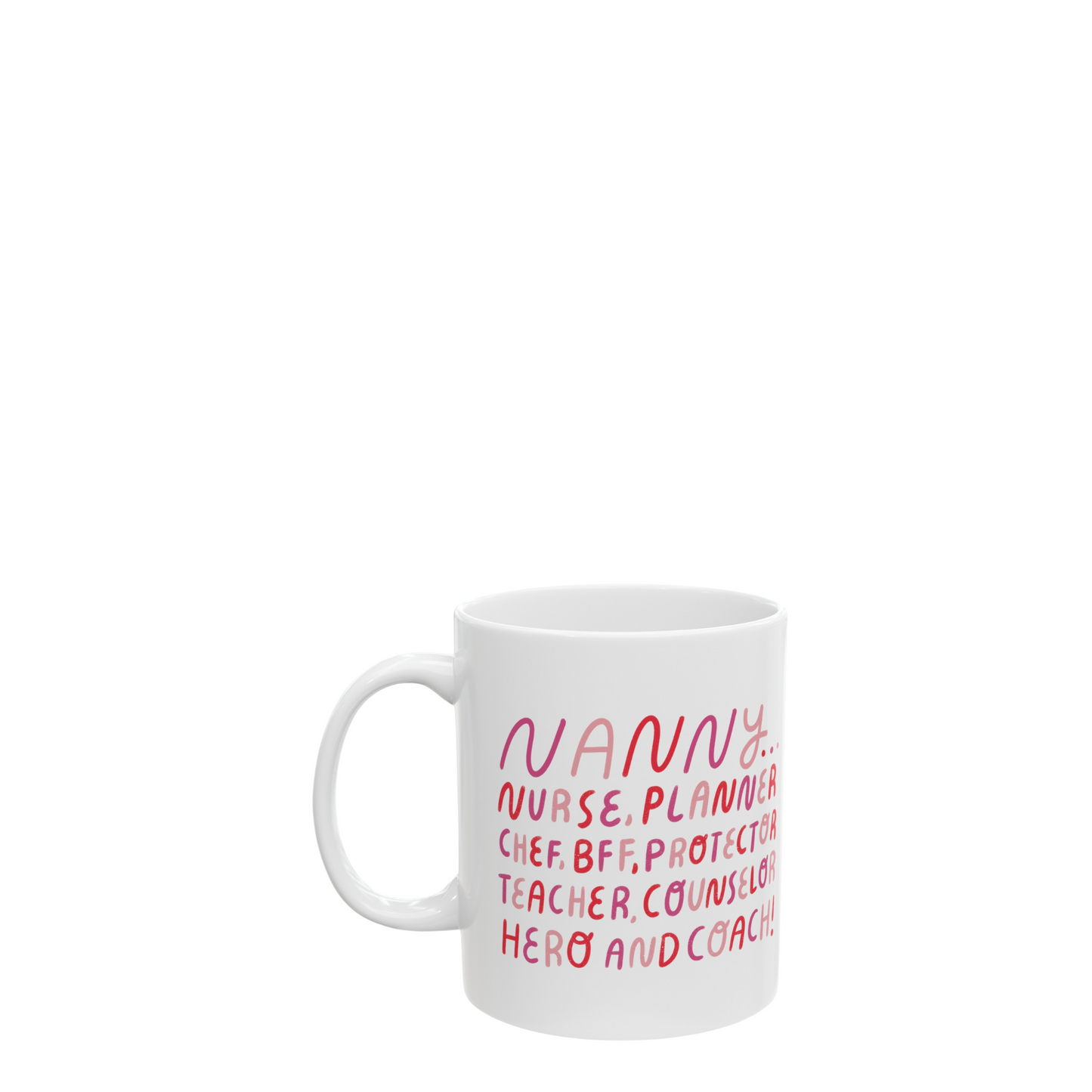 The Multifaceted Nanny Mug