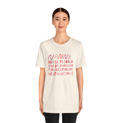 The Multifaceted Nanny Tee