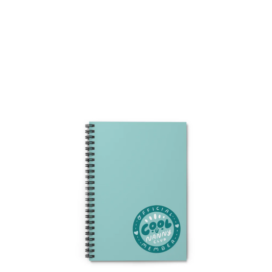 Cool Nanny Club Spiral Notebook