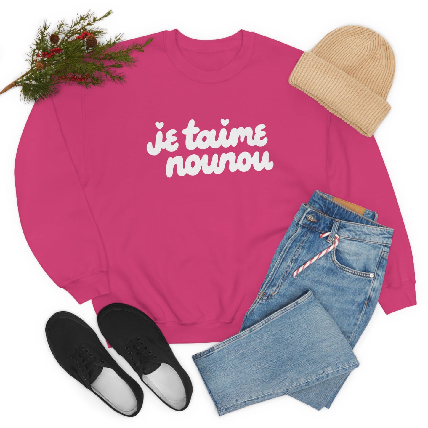 Je Taime Nounou Pullover