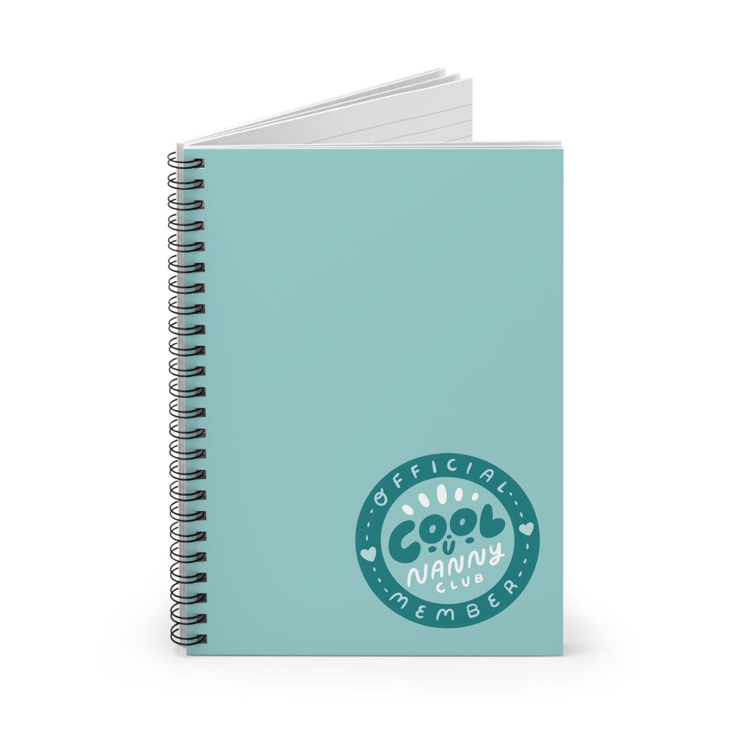 Cool Nanny Club Spiral Notebook