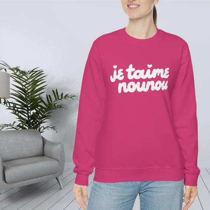 Je Taime Nounou Pullover