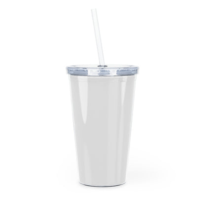 Je Taime Nounou Tumbler with Straw