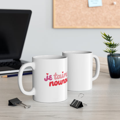 Je Taime Nounou Mug